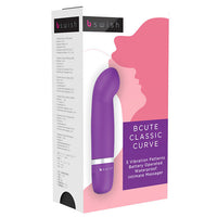 B Swish Bcute Classic Curve G-pont-vibrátor, lila