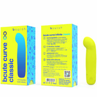 B Swish Bcute Curve Infinite Classic G-pont-vibrátor, sárga