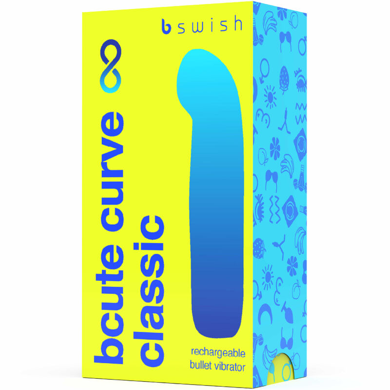 B Swish Bcute Curve Infinite Classic G-pont-vibrátor, sárga