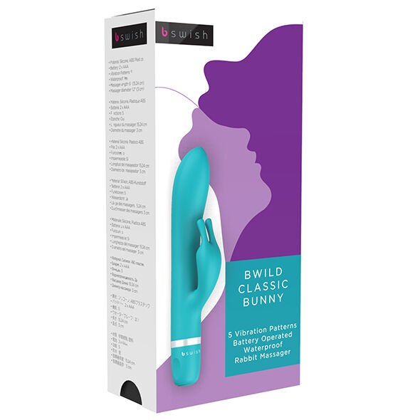 B Swish Bwild Classic Bunny nyuszis vibrátor – jádezöld