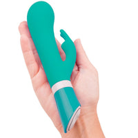 B Swish Bwild Deluxe nyuszis vibrátor, Jádezöld