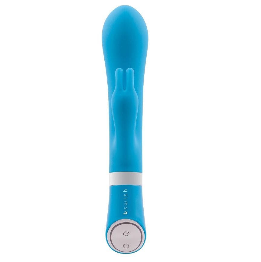B Swish Bwild Deluxe nyuszis vibrátor, Kék