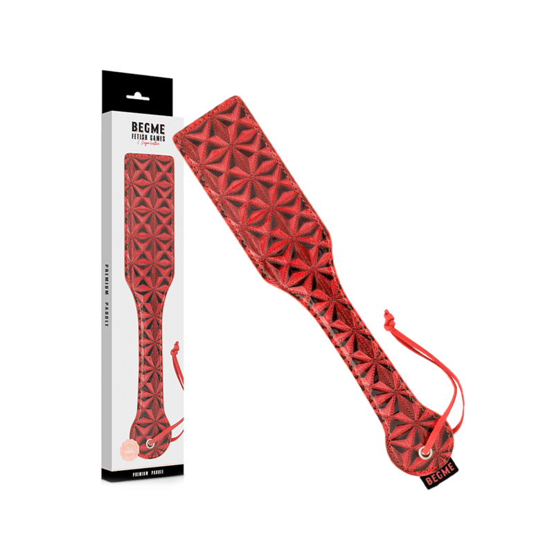 Begme Red Edition műbőr paskoló – piros