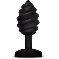 G-Vibe Gplug Twist csavart vibrációs análdugó, fekete