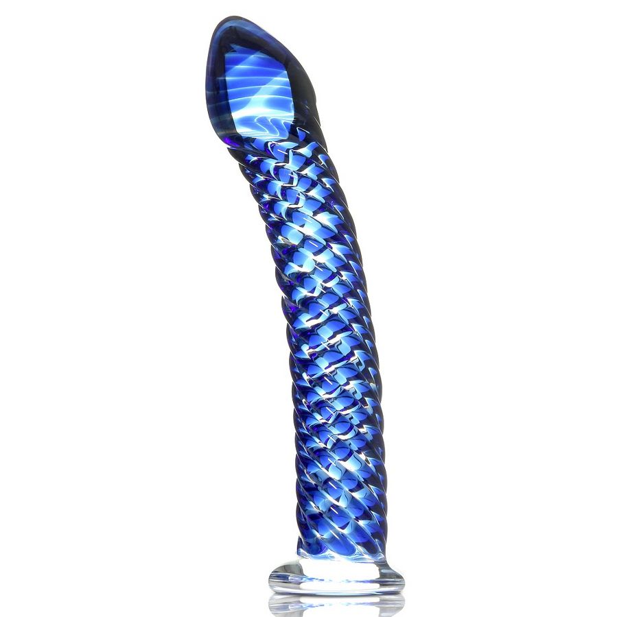 Icicles No. 29 kézzel fúját üvegdildó – 3. kép