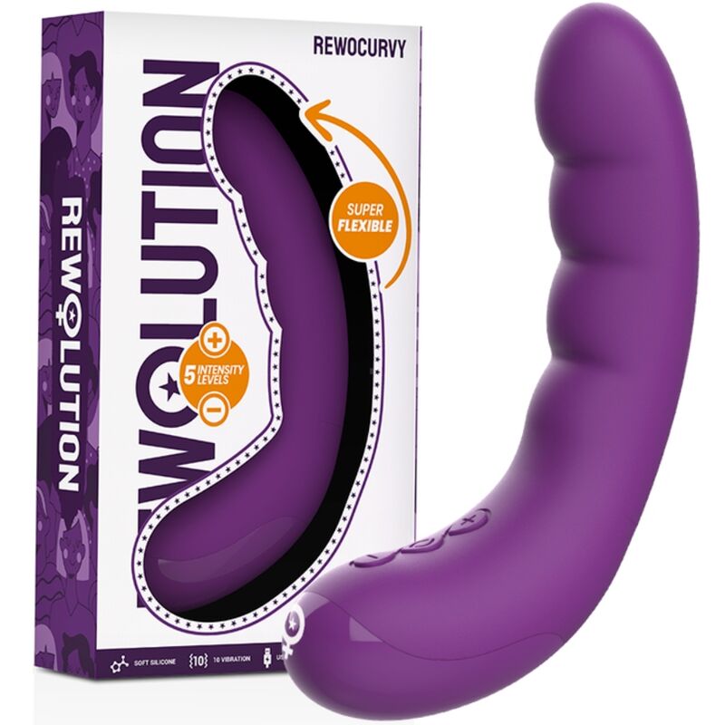 Rewolution Rewocurvy hajlékony, tölthető vibrátor