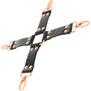 Begme műbőr kéz-láb összekötő (hogtie) – Fekete (3)