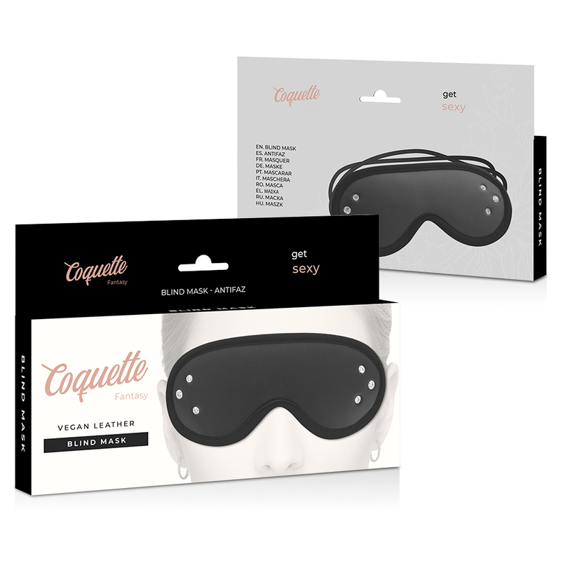 Coquette Fantasy műbőr szemmaszk neoprénnel (6)
