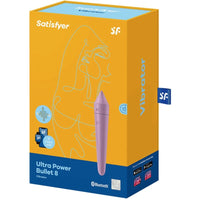 Satisfyer Ultra Power Bullet 8 okos minivibrátor – lila (3)
