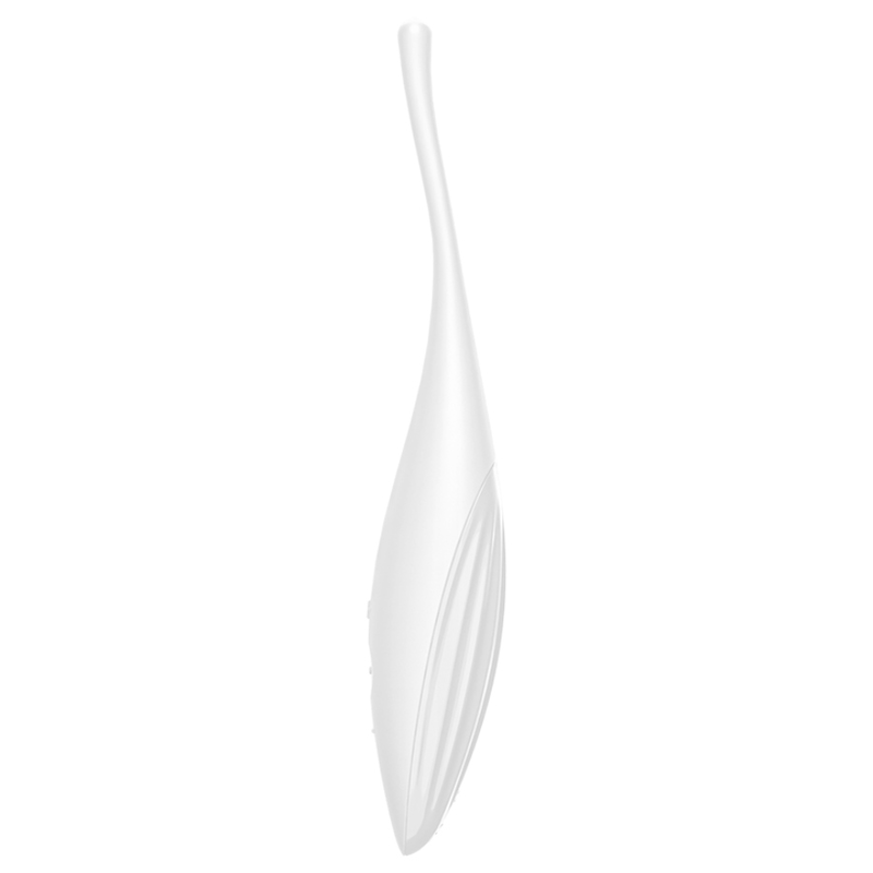 Satisfyer Twirling Joy applikációs csiklóvibrátor – fehér