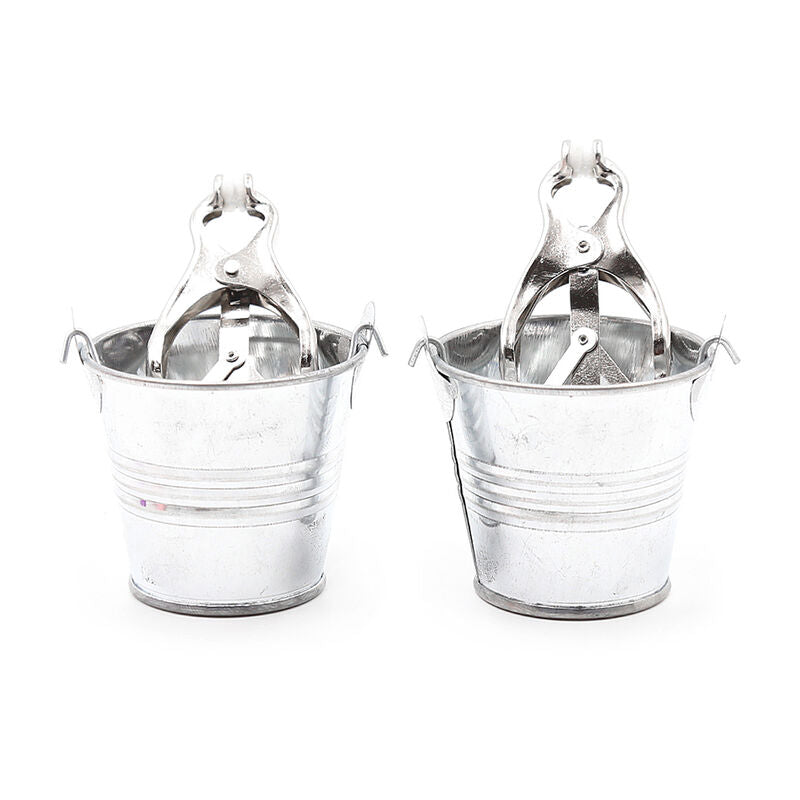 OhMama Fetish Buckets fém mellbimbócsipesz (2)