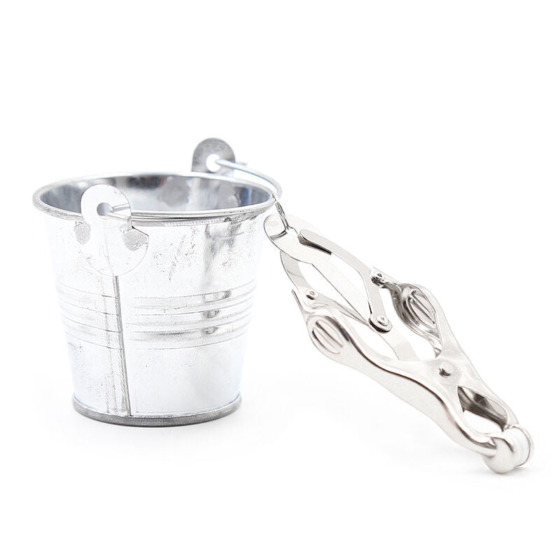OhMama Fetish Buckets fém mellbimbócsipesz (8)