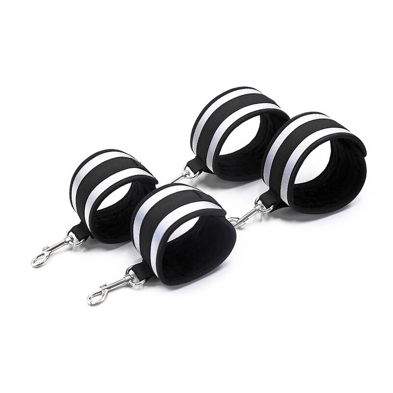 OhMama Fetish neoprén kézbilincs – szürke (5)
