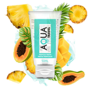 Aqua Travel ízesített vízbázisú síkosító – Trópusi gyümölcs, 50 ml