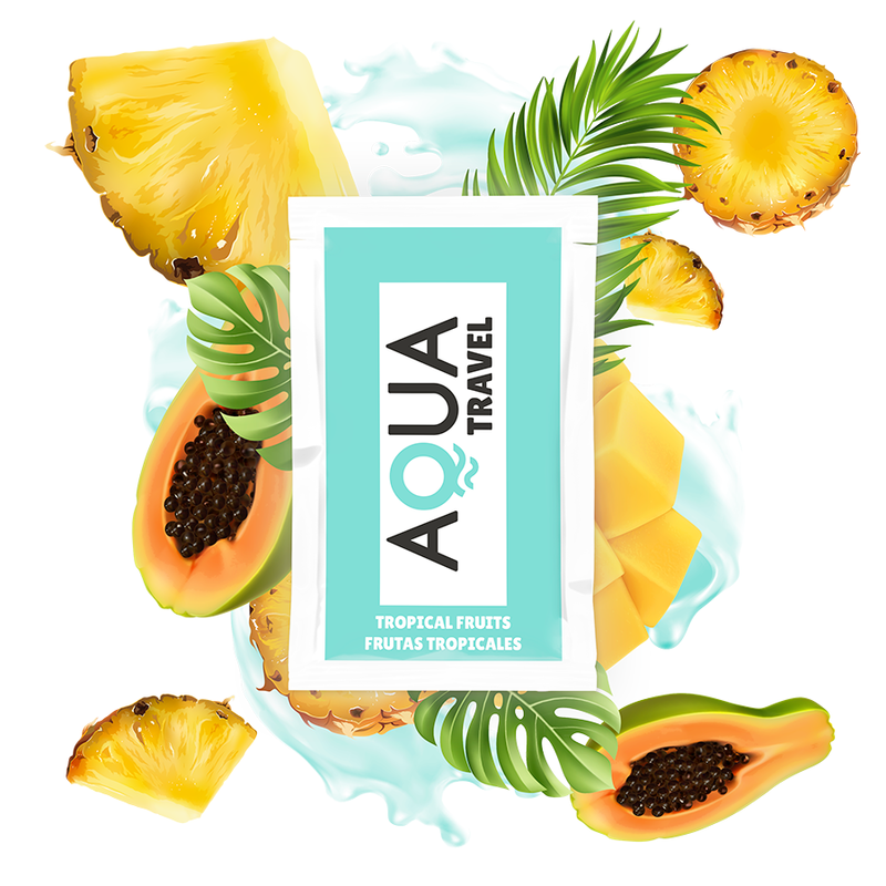 Aqua Travel ízesített vízbázisú síkosító