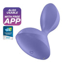 Satisfyer Sweet Seal applikációs vibrációs análdugó – lila