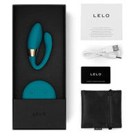 LELO Tiani Duo távirányítós párvibrátor – kék (4)