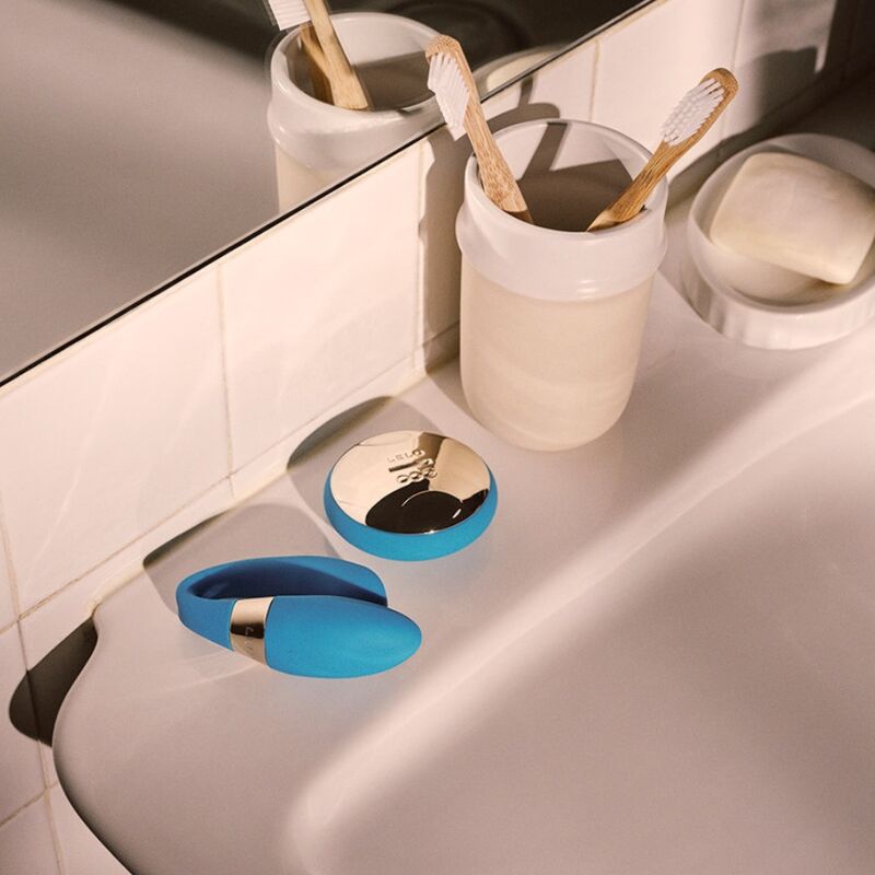 LELO Tiani Duo távirányítós párvibrátor – kék (5)
