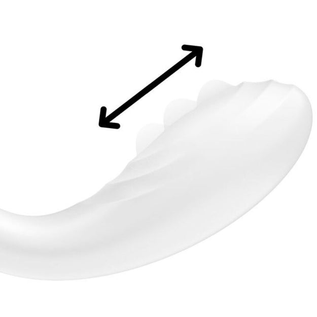 Satisfyer Rrrolling Pleasure golyós G-pont-vibrátor – fehér