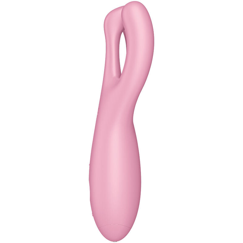 Satisfyer Threesome 4 applikációs csiklóvibrátor – rózsaszín (3)