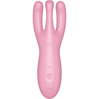 Satisfyer Threesome 4 applikációs csiklóvibrátor – rózsaszín (2)