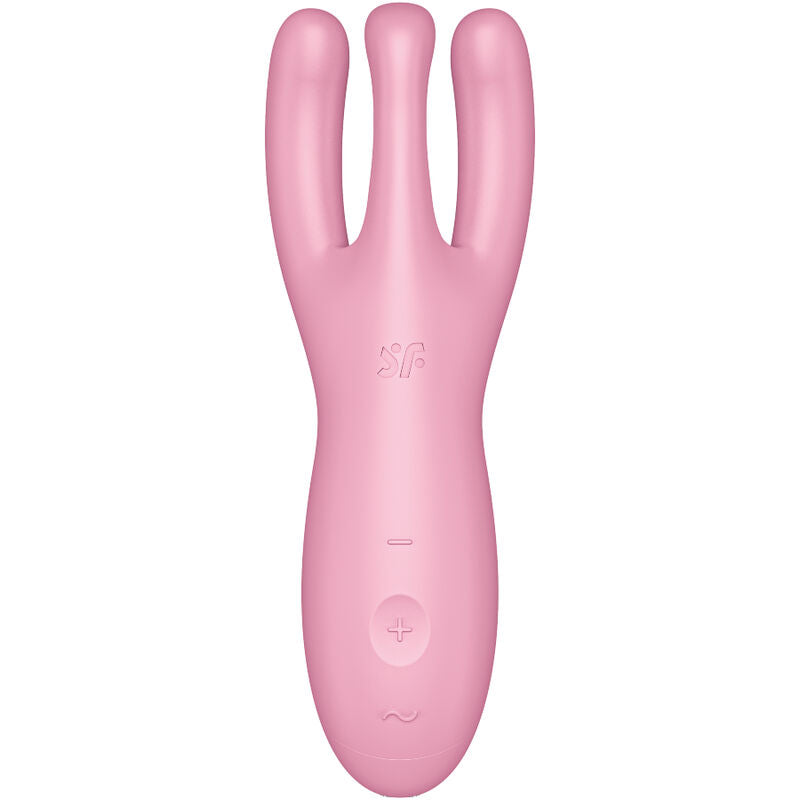 Satisfyer Threesome 4 applikációs csiklóvibrátor – rózsaszín (2)