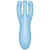 Satisfyer Threesome 4 applikációs csiklóvibrátor – kék (2)