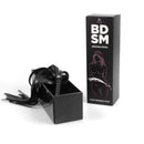 Secret Play BDSM korbács műbőrből – fekete (4)