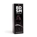 Secret Play BDSM korbács műbőrből – fekete (6)
