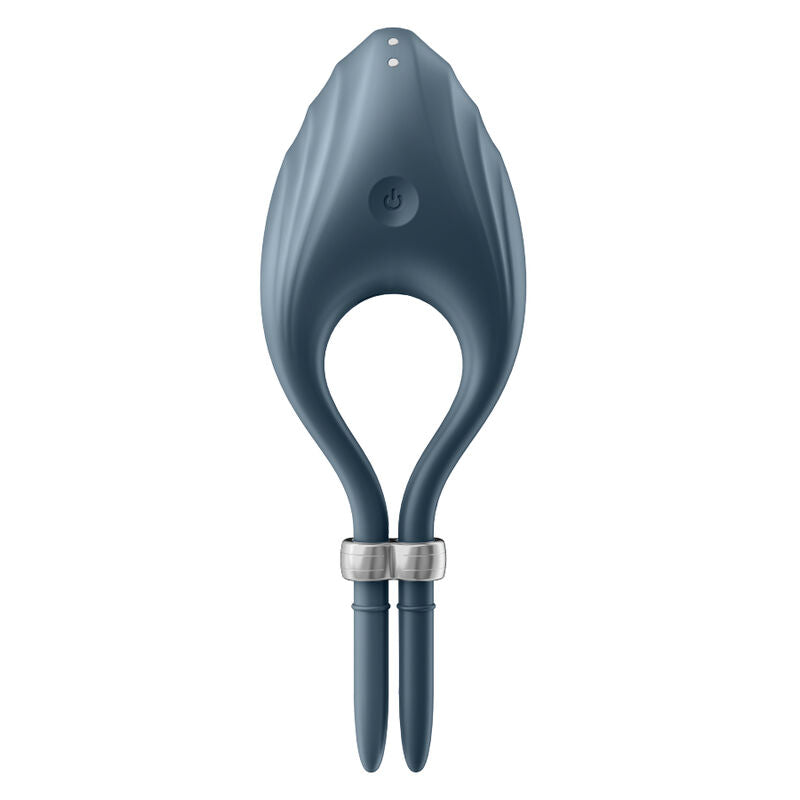 Satisfyer Duelist vibrációs péniszgyűrű – Szürke, 2. kép