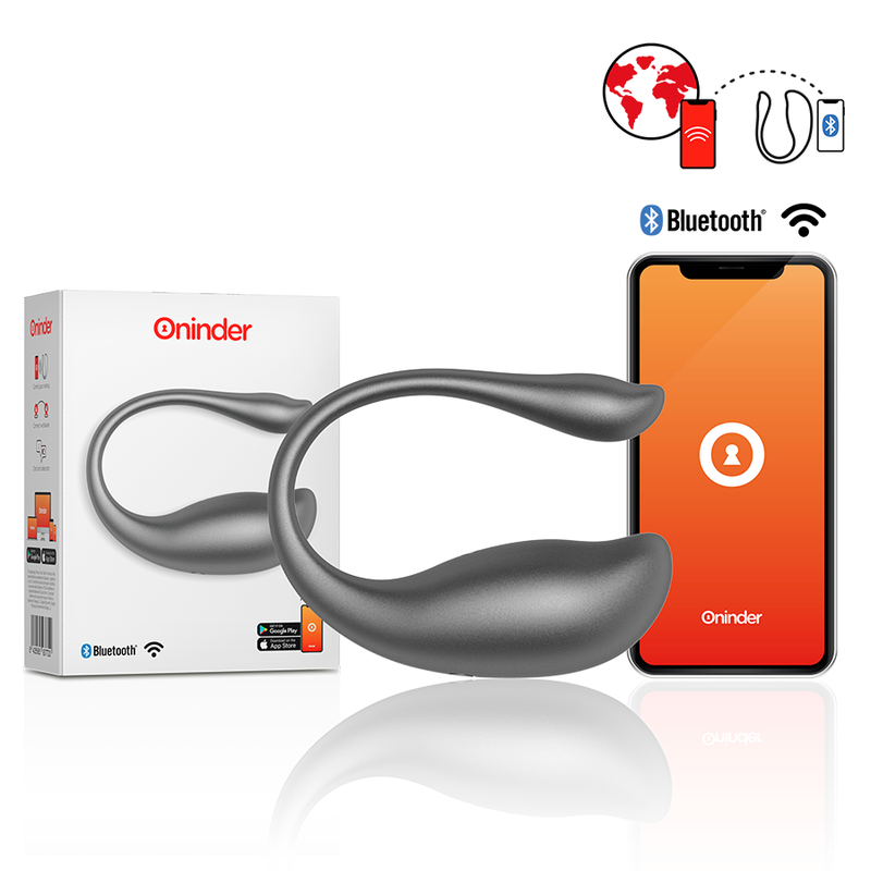 Oninder Nairobi applikációs vibrotojás – fekete
