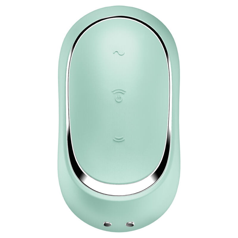 Satisfyer Pro To Go 2 léghullámos csiklóizgató – Zöld, 4. kép