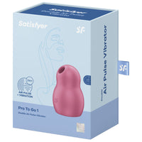 Satisfyer Pro To Go 1 léghullámos csiklóizgató – Piros, 4. kép