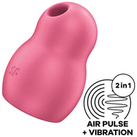 Satisfyer Pro To Go 1 léghullámos csiklóizgató – Piros