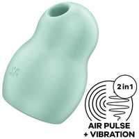 Satisfyer Pro To Go 1 léghullámos csiklóizgató – Zöld