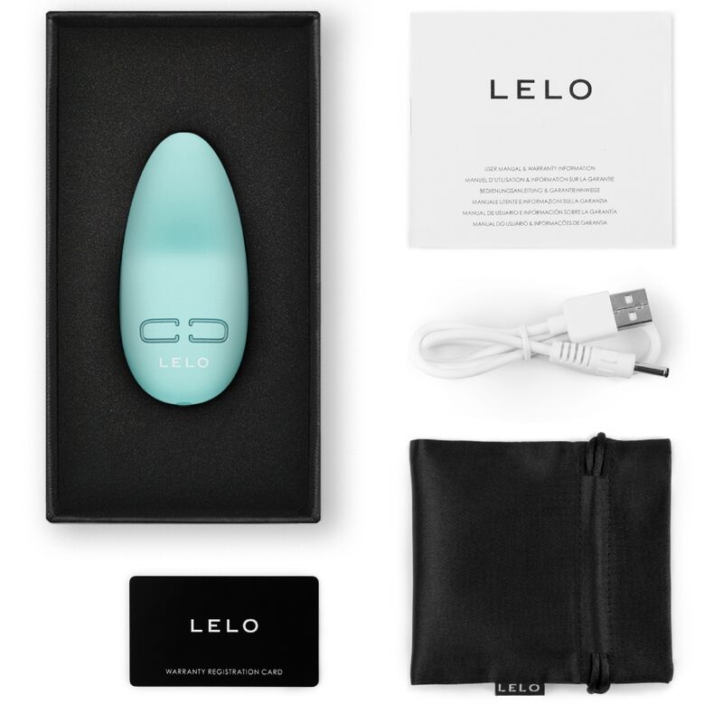 LELO Lily 3 mini csiklóvibrátor – Vízzöld, 3. kép