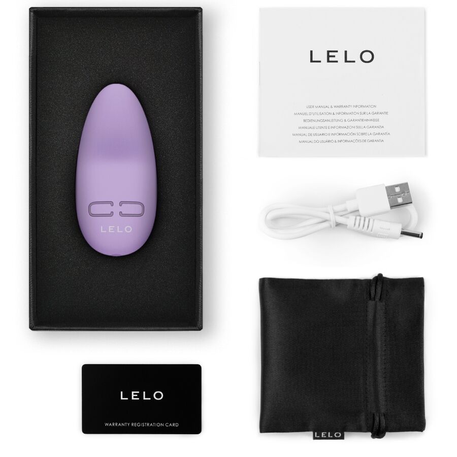 LELO Lily 3 mini csiklóvibrátor – Orgonalila, 3. kép