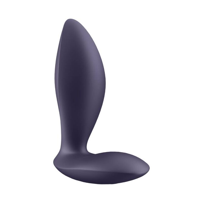 Satisfyer Power Plug vibrációs análdugó – lila (4)
