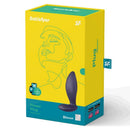 Satisfyer Power Plug vibrációs análdugó – lila (2)