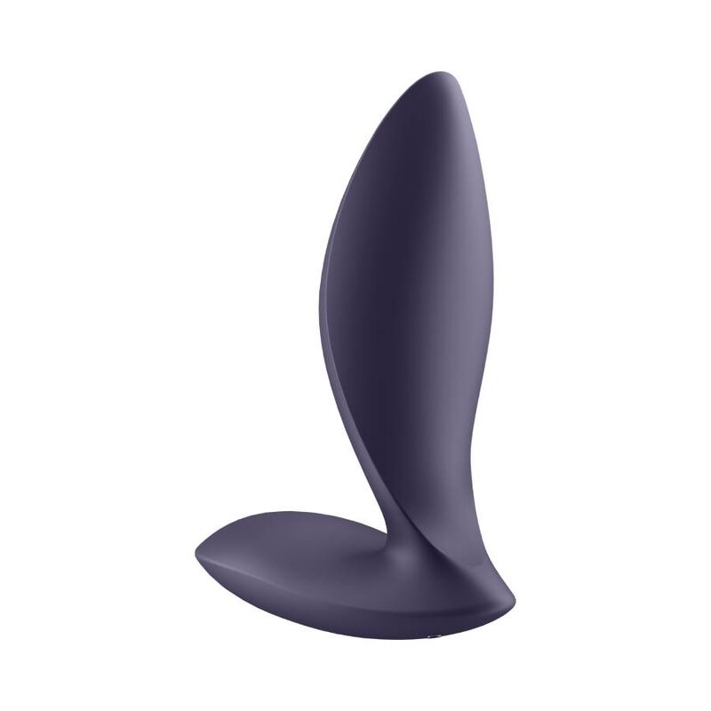 Satisfyer Power Plug vibrációs análdugó – lila (6)
