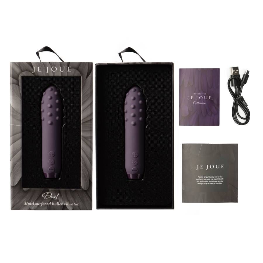 Je Joue Duet mini rúdvibrátor – lila (6)