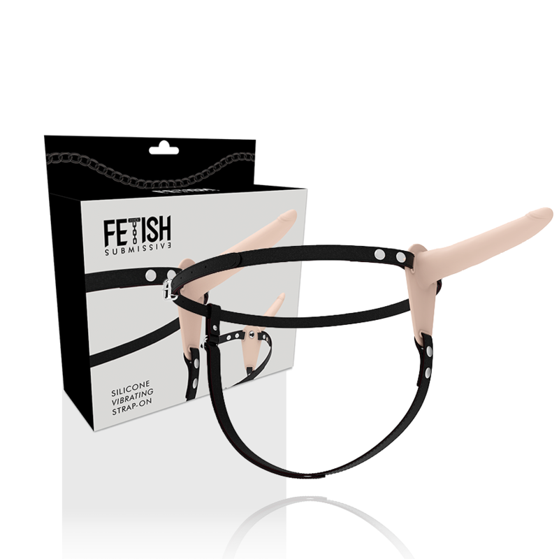 Fetish Submissive felcsatolható vibrátor, 15 cm (2)