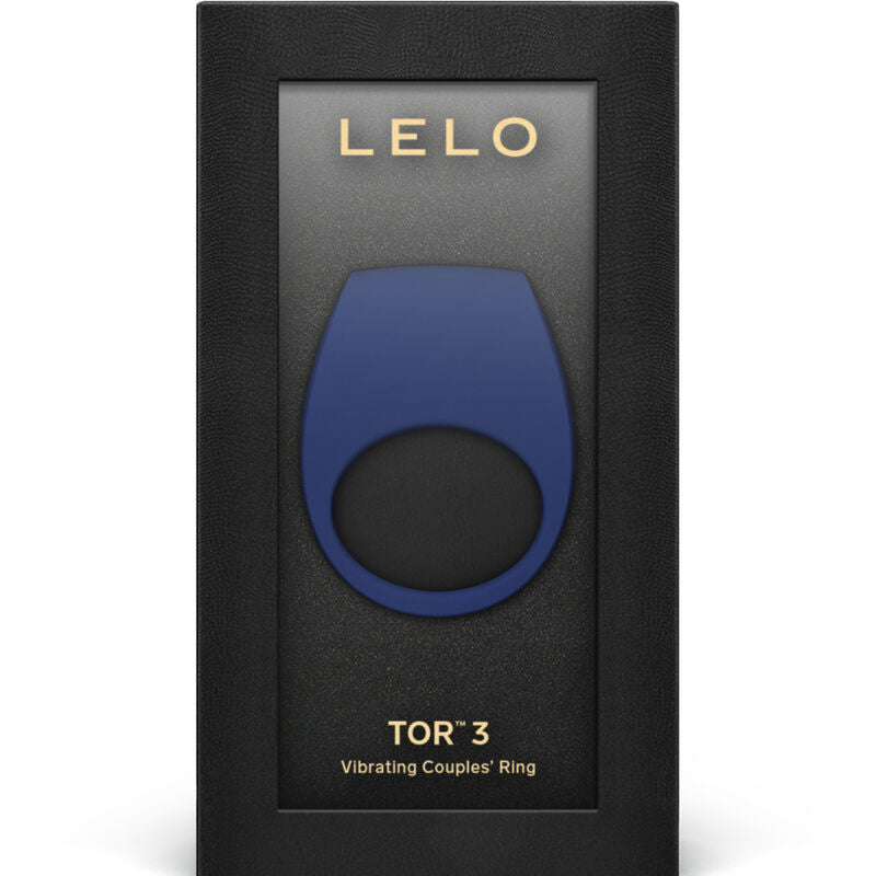 LELO Tor 3 applikációs vibrációs péniszgyűrű – kék (2)