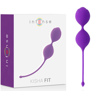 Intense Kisha Fit dupla szilikon gésagolyó – lila