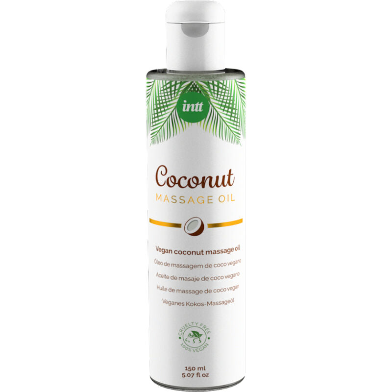 INTT vegán kókuszos masszázsolaj – 150 ml
