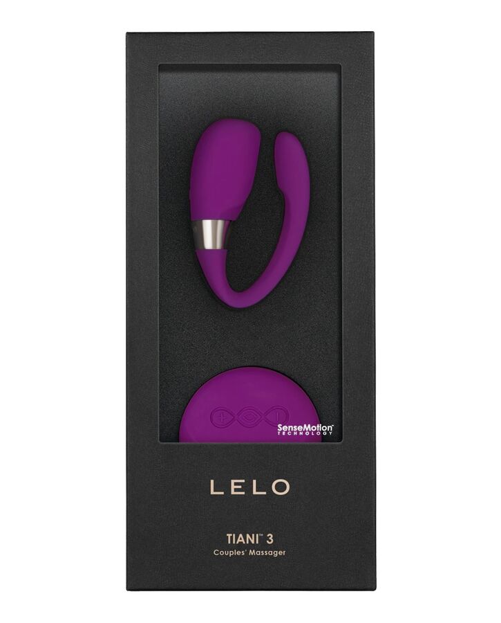 LELO Tiani 3 távirányítós párvibrátor – lila (2)