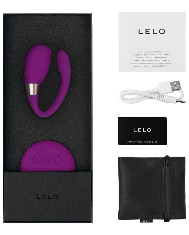 LELO Tiani 3 távirányítós párvibrátor – lila (3)