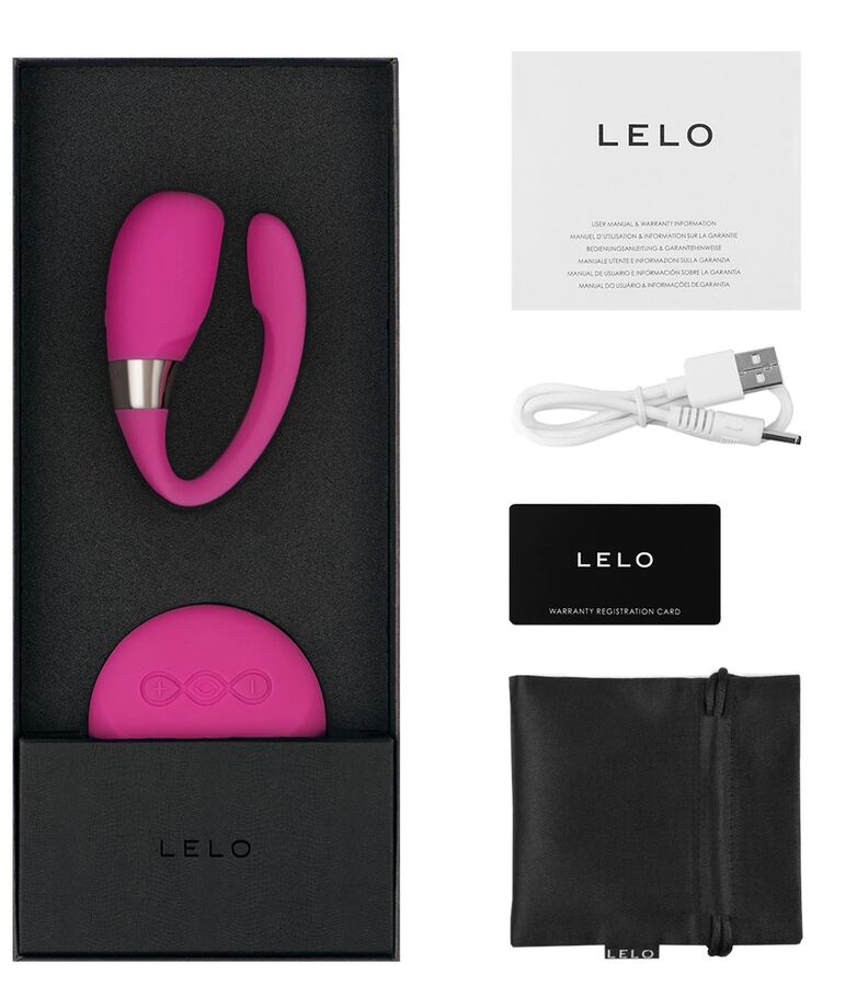 LELO Tiani 3 távirányítós párvibrátor – fukszia (4)