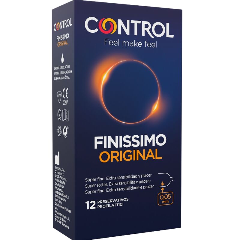 Control Finissimo extra vékony óvszer – Normál (54 mm), 12 db (3)