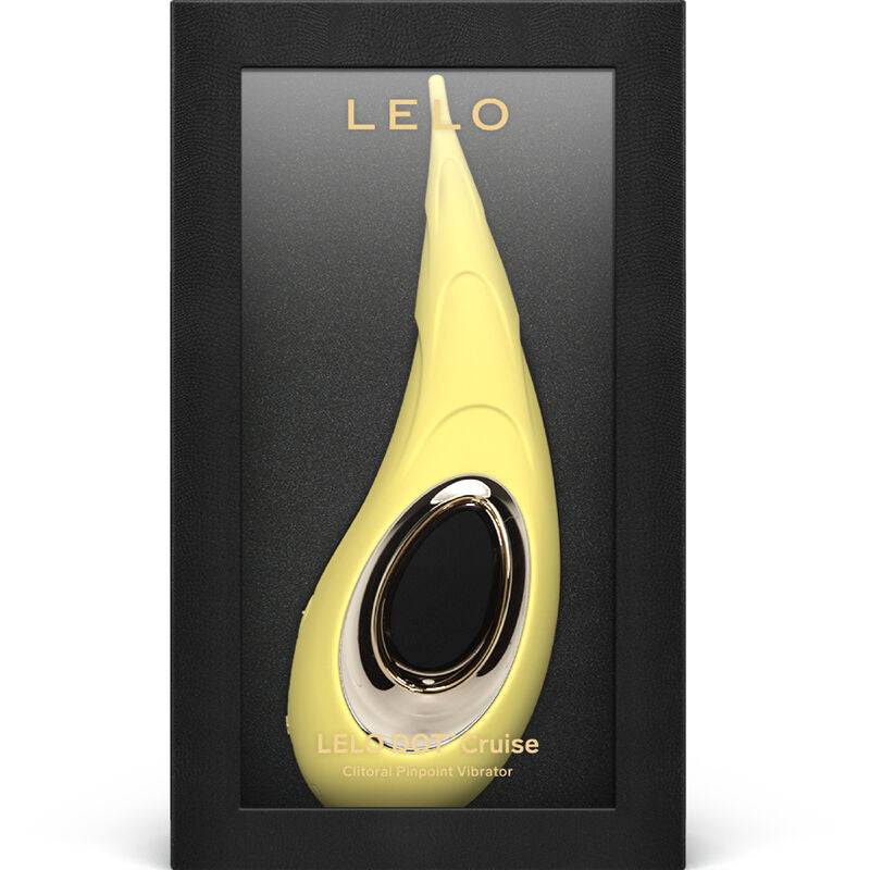 LELO Dot Cruise elliptikus csiklóvibrátor – sárga (6)